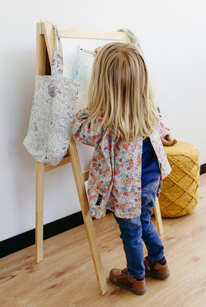 Happy Buttons Art Smock - Marmalade Lion