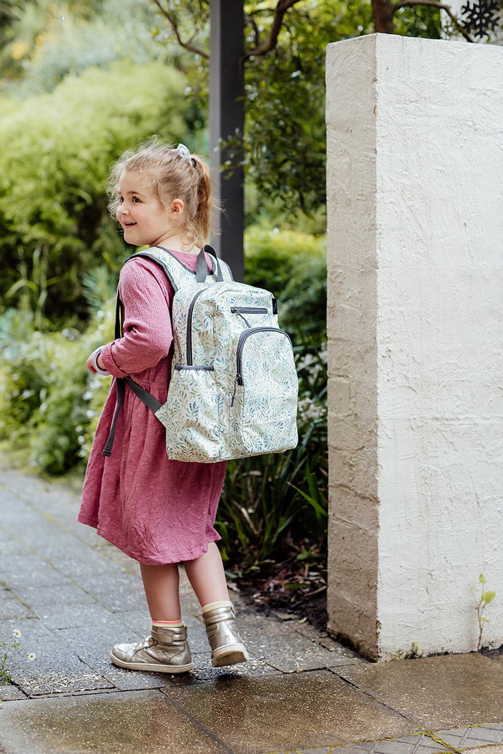 Amongst the Ferns Expect-A-Spill Backpack - Marmalade Lion