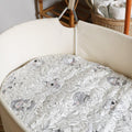 Cuddly Faces Expect-A-Spill Bassinet Sheet - Marmalade Lion