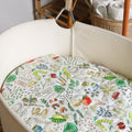 Little Creatures Expect-A-Spill Bassinet Sheet - Marmalade Lion