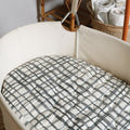 Swedish Check Expect-A-Spill Bassinet Sheet - Marmalade Lion