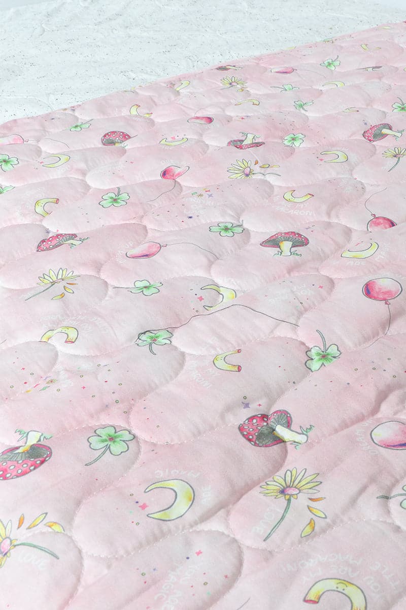 Power of Positivity Expect-A-Spill Bed Pad - Marmalade Lion