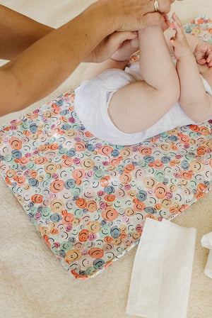 Happy Buttons Change Mat - Marmalade Lion
