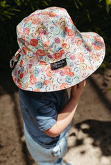 Happy Buttons Children's Sun Hat - Marmalade Lion