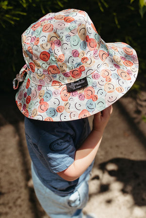 Happy Buttons Children's Sun Hat - Marmalade Lion