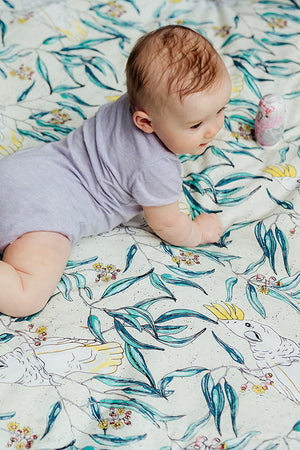 Cockatoo Baby Play Mat - Marmalade Lion