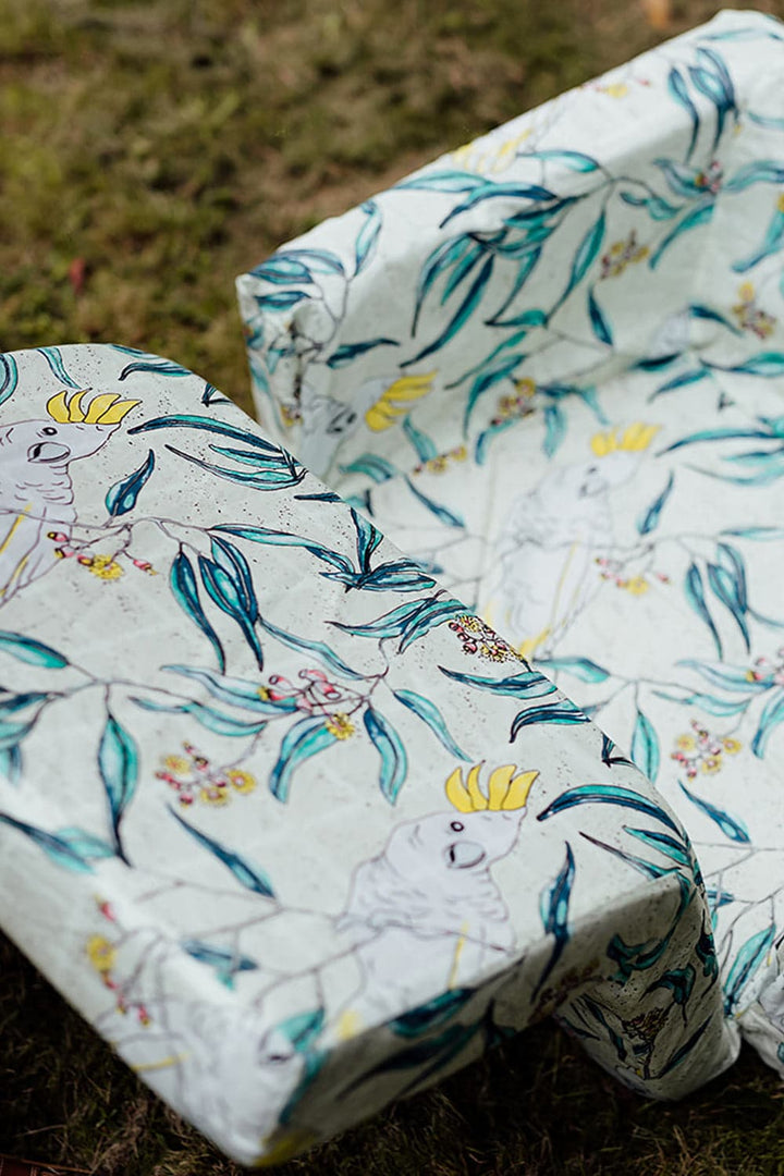 Cockatoo Toddler Couch Cover - Marmalade Lion