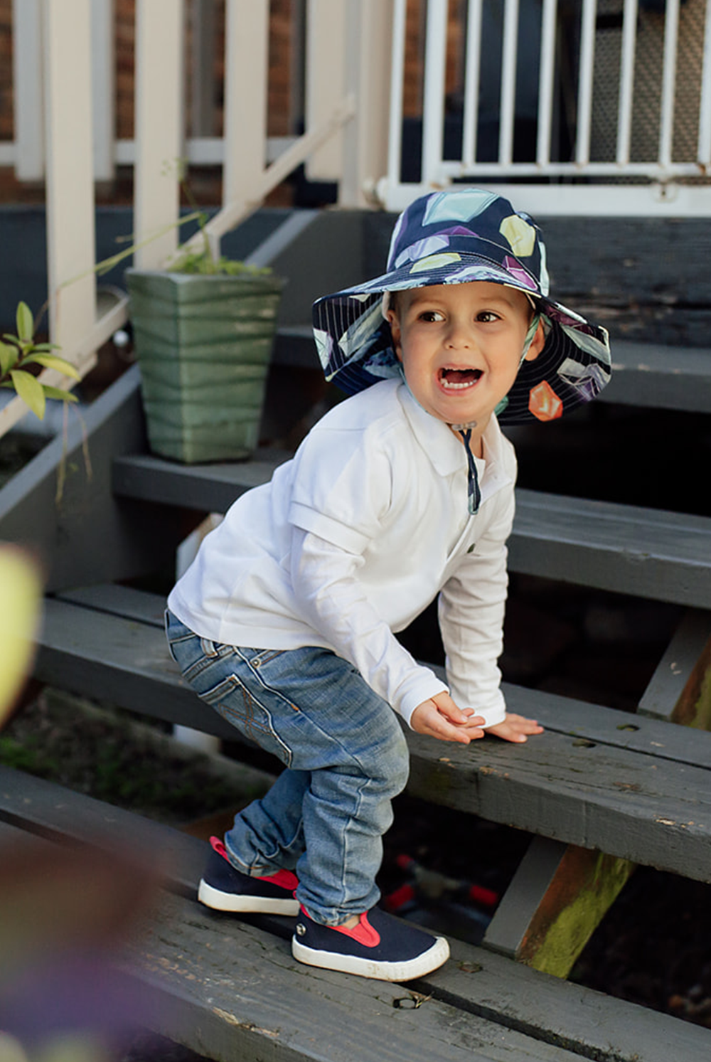 Crystals Children's Sun Hat - Marmalade Lion