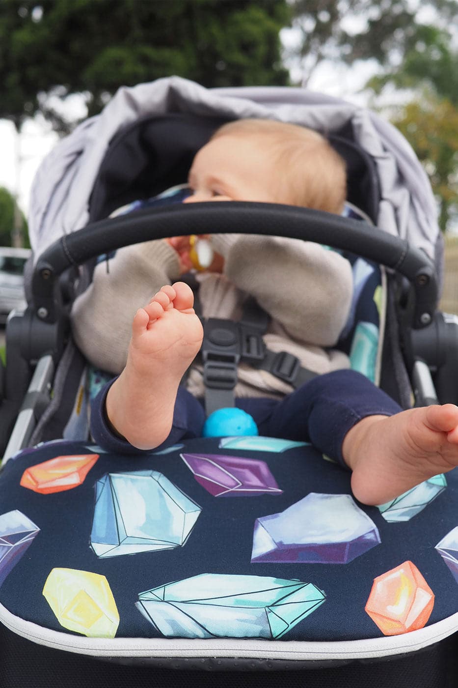 Universal Pram Liner Cover - Crystals - Marmalade Lion