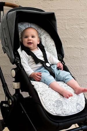 Universal Pram Liner - Cuddly Faces - Marmalade Lion