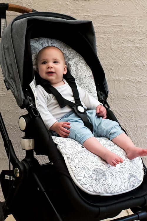 Universal Pram Liner - Cuddly Faces - Marmalade Lion