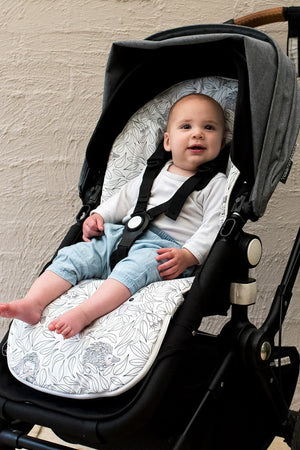 Universal Pram Liner Cover - Cuddly Faces - Marmalade Lion