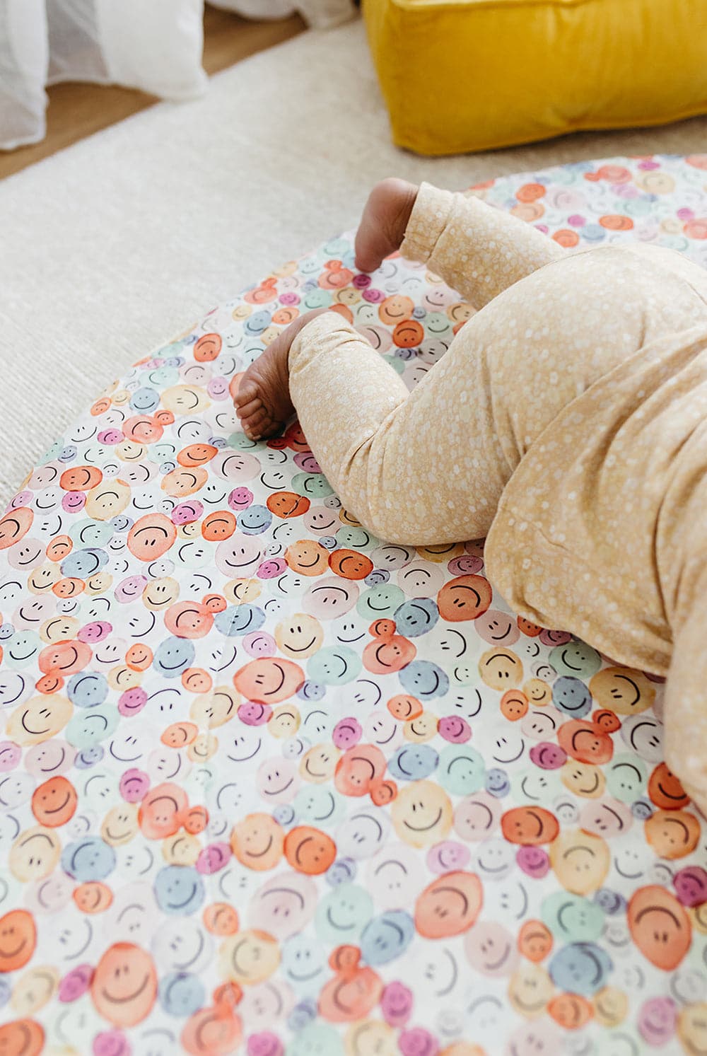 Happy Buttons Baby Play Mat Covers - Marmalade Lion