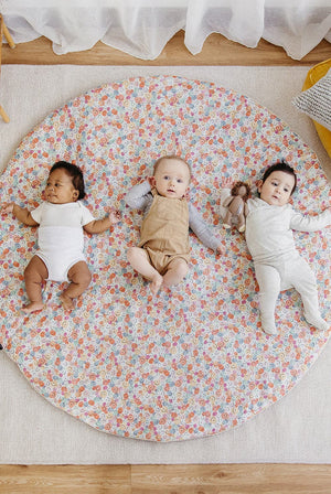 Happy Buttons Baby Play Mat Covers - Marmalade Lion