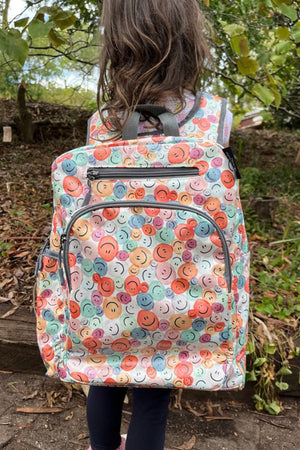 Happy Buttons Expect-A-Spill Backpack - Marmalade Lion