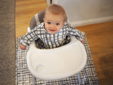 Swedish Check Long Sleeve Smock - Marmalade Lion