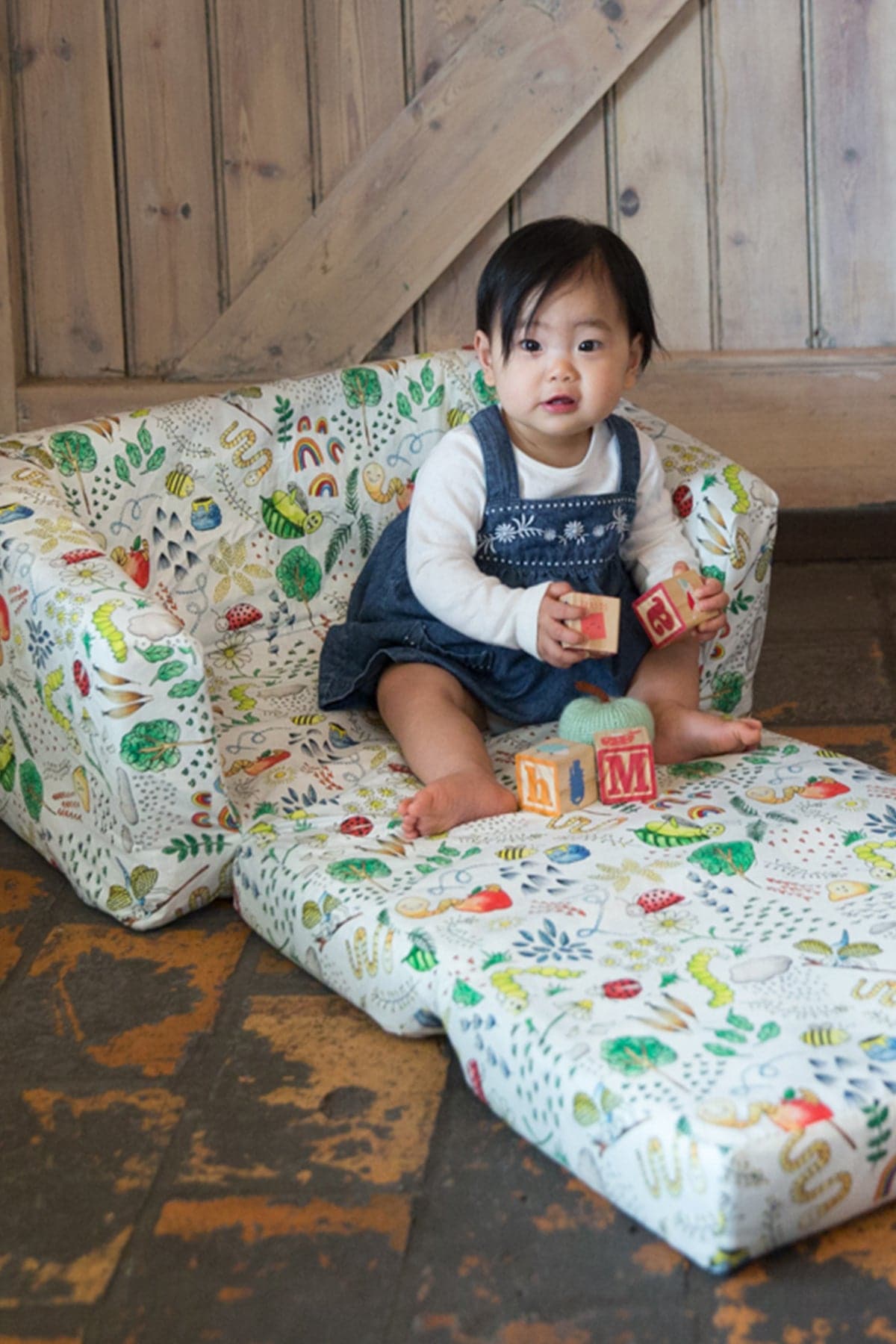Little Creatures Toddler Couch Cover - Marmalade Lion