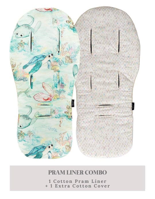 Pram Liner Combo - Marmalade Lion