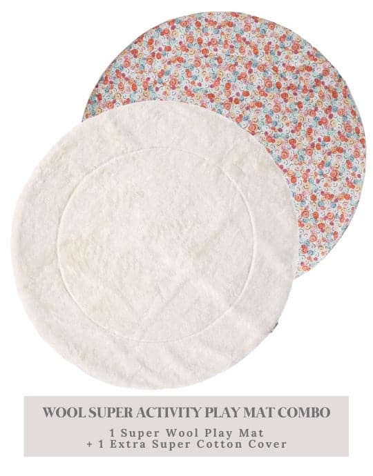 Wool Super Activity Play Mat Combo - Marmalade Lion