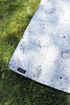 Cuddly Faces Picnic Mat - Marmalade Lion
