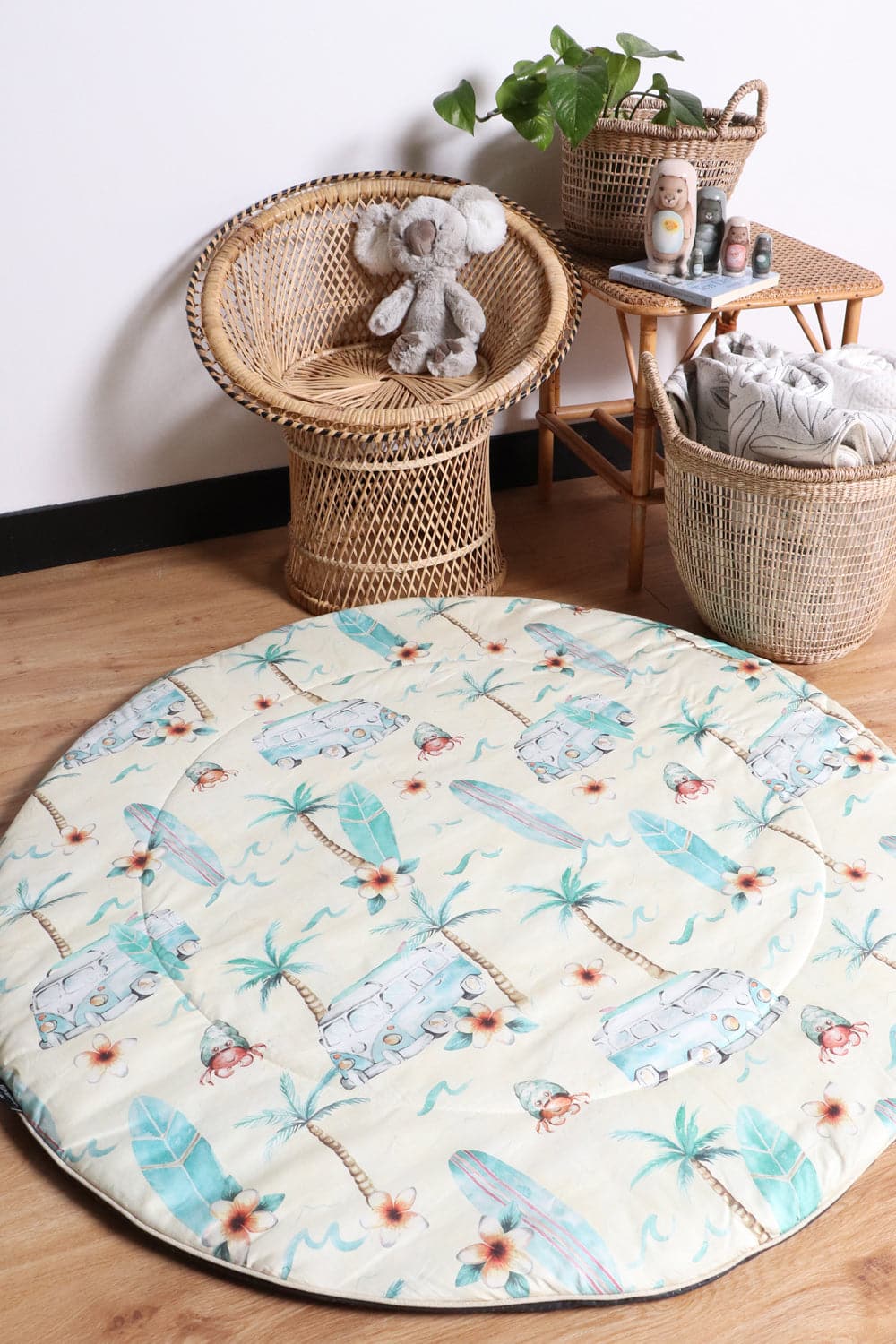 On the Road Again Baby Play Mat Covers - Marmalade Lion
