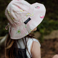 Power of Positivity Children's Sun Hat - Marmalade Lion