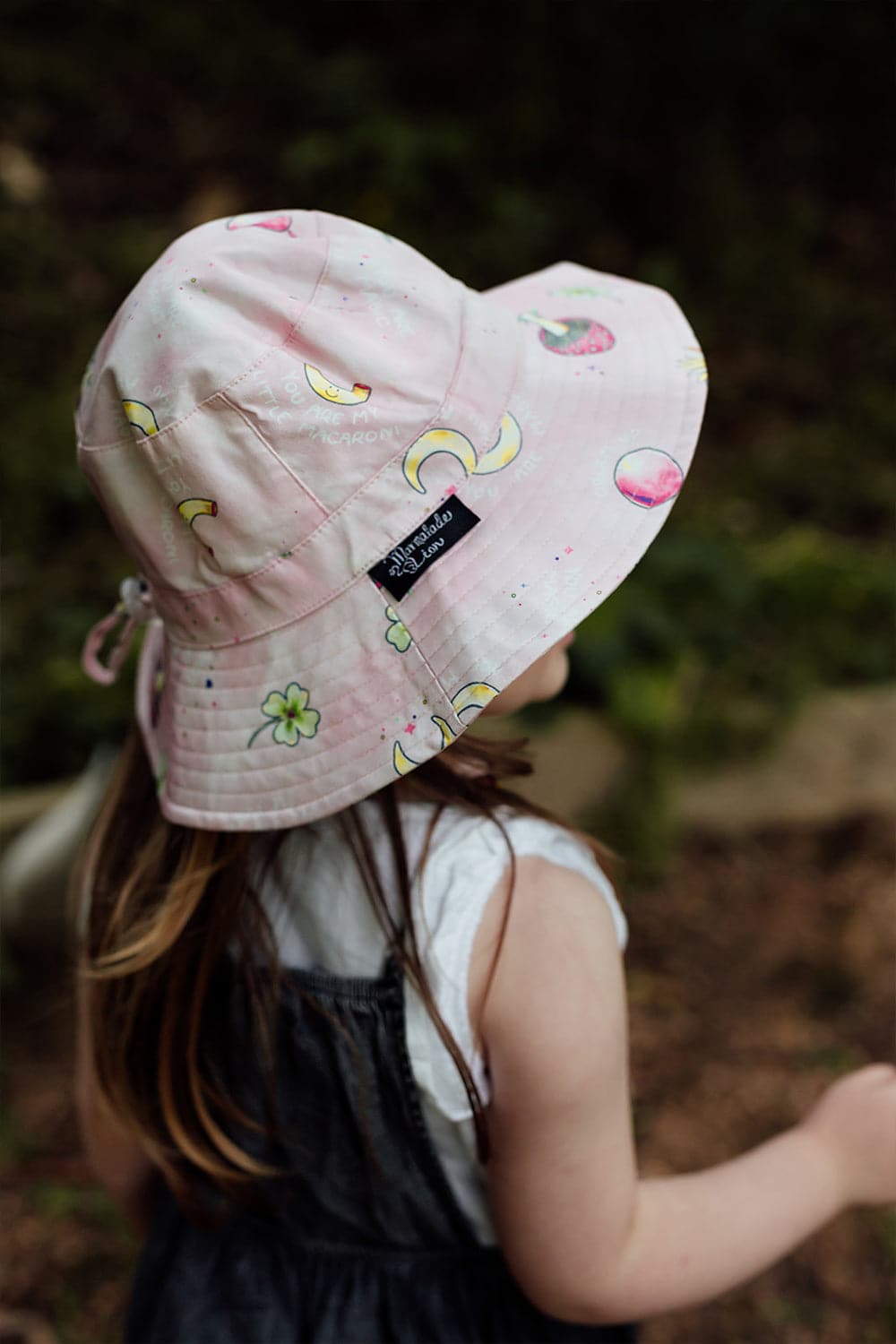 Power of Positivity Children's Sun Hat - Marmalade Lion