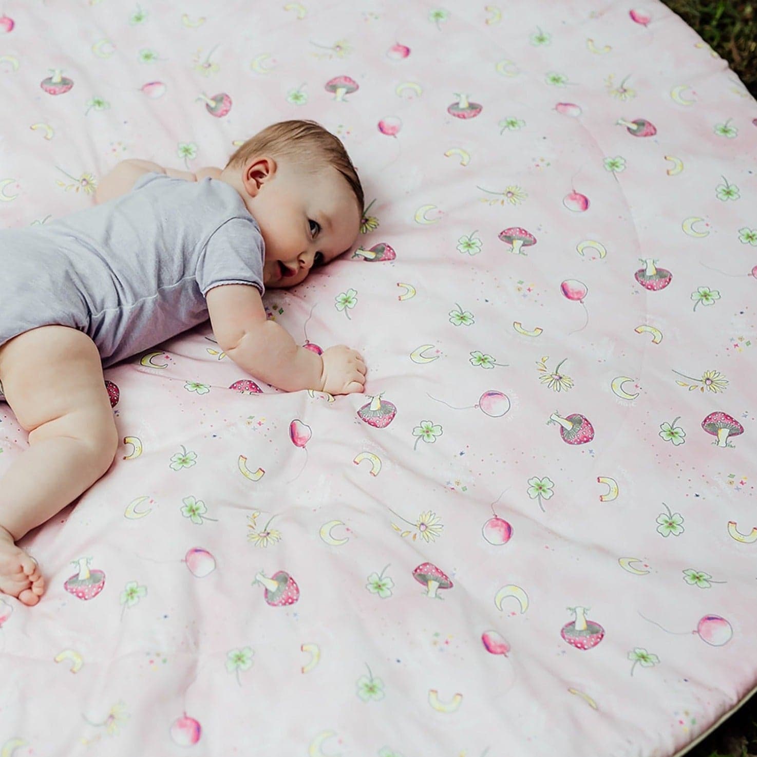 Power of Positivity Baby Play Mat - Marmalade Lion