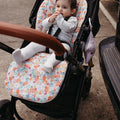 Universal Pram Liner Cover - Happy Buttons - Marmalade Lion