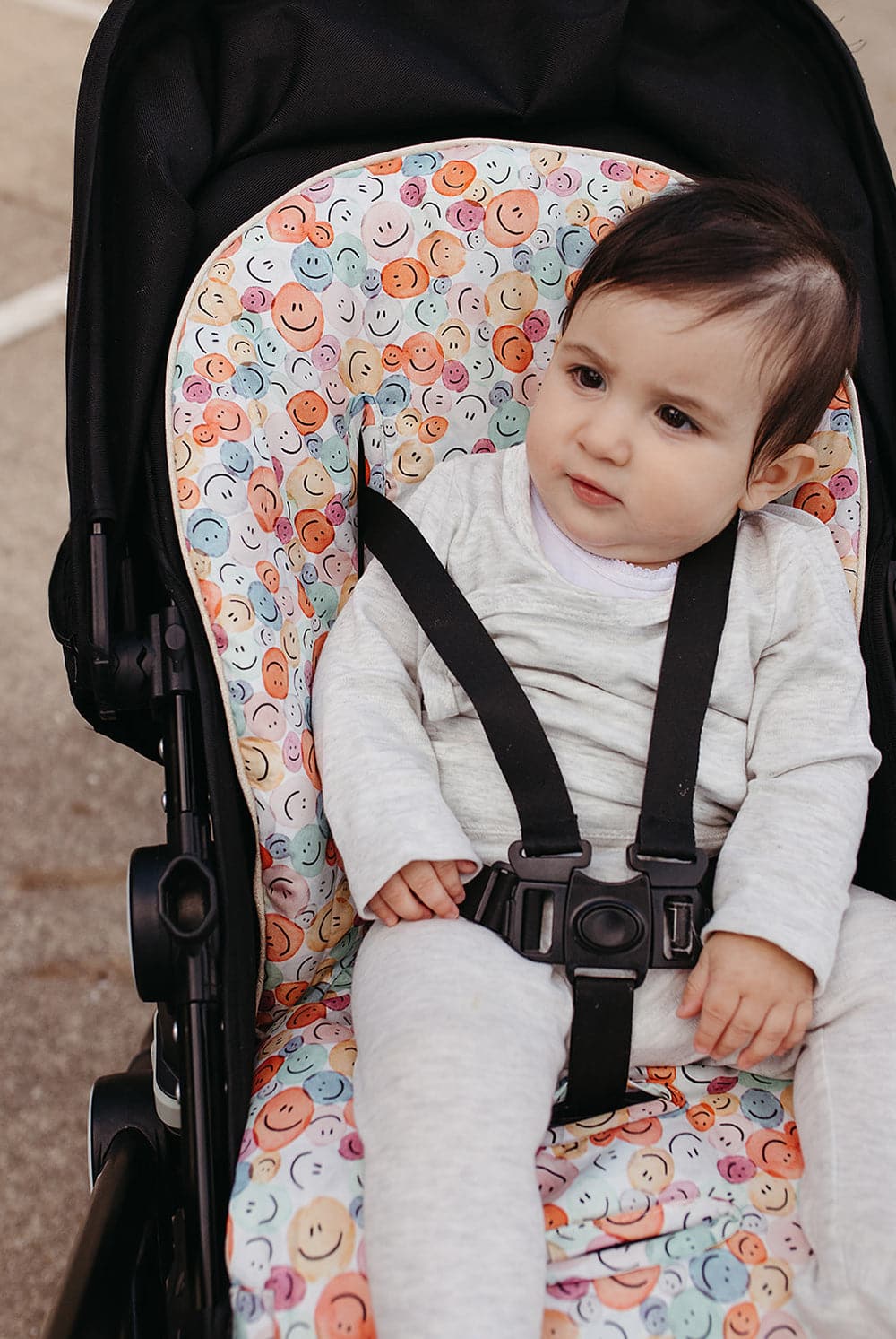 Universal Pram Liner - Happy Buttons - Marmalade Lion
