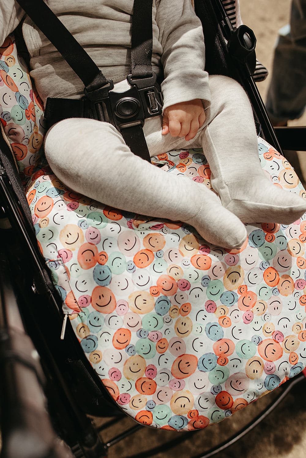 Universal Pram Liner - Happy Buttons - Marmalade Lion