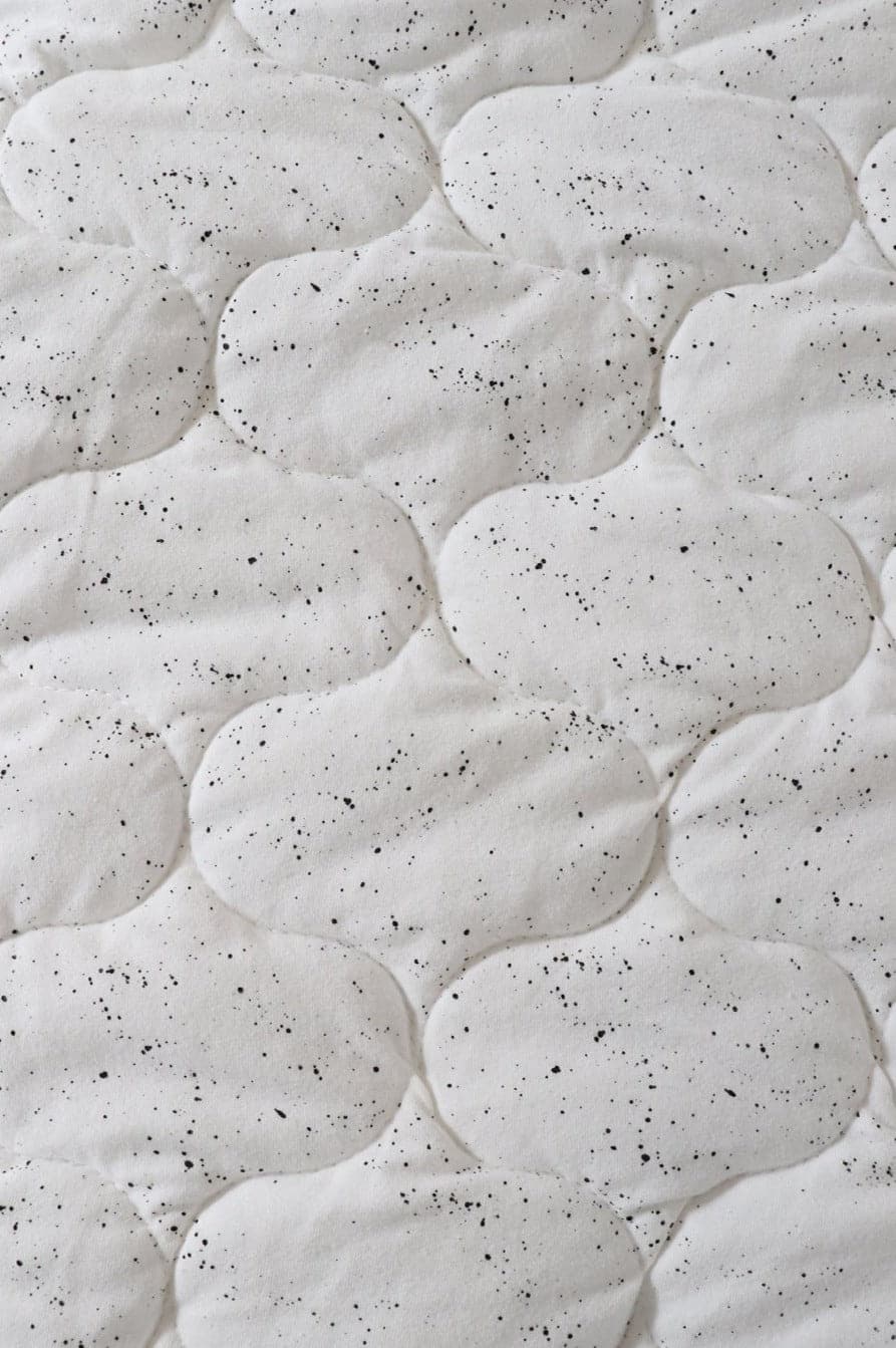 Baby Cot Sheet - Speckled Egg Jersey Expect-A-Spill Sheets - Marmalade Lion
