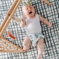 Swedish Check Baby Play Mat Covers - Marmalade Lion