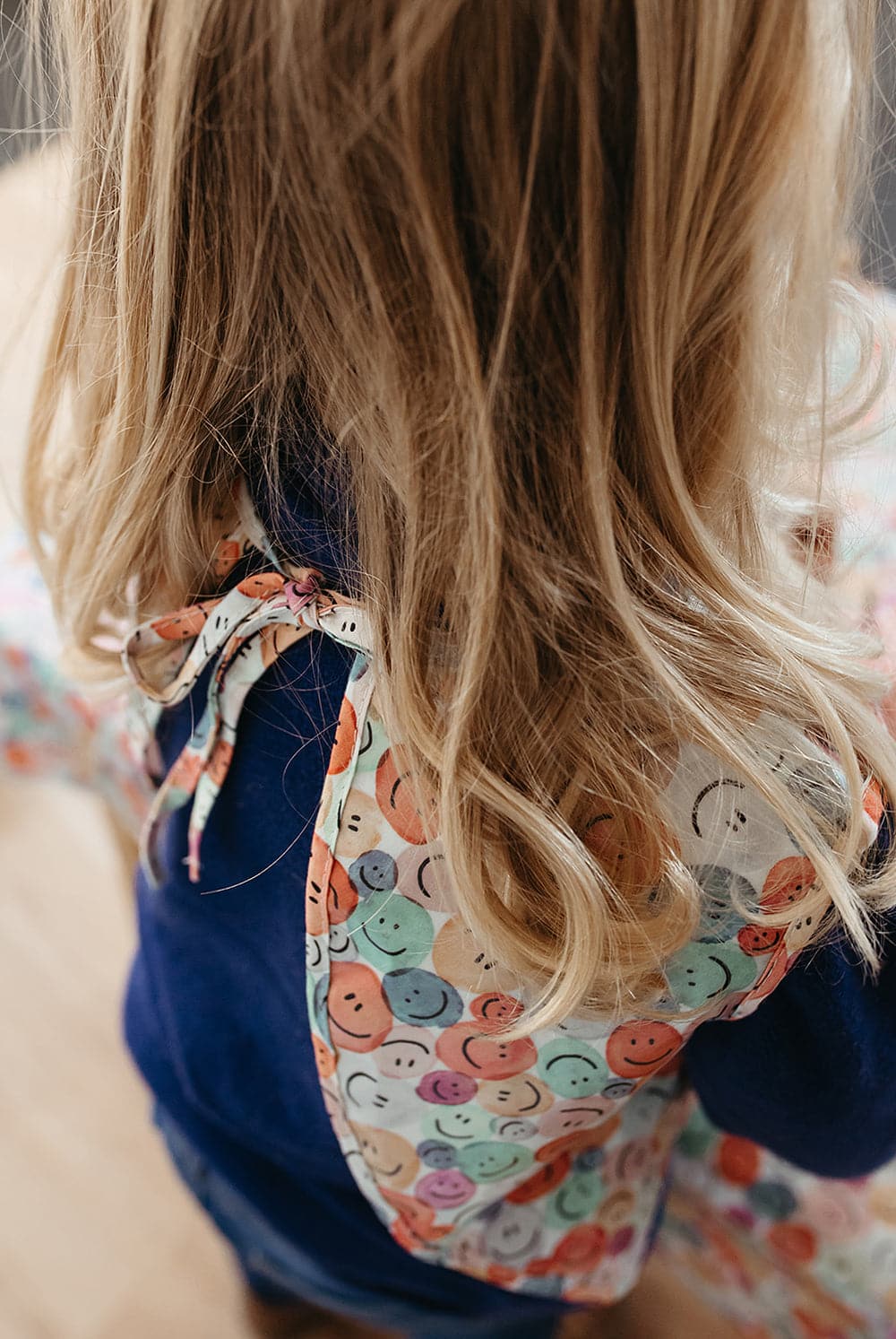 Happy Buttons Sleeveless Smock - Marmalade Lion