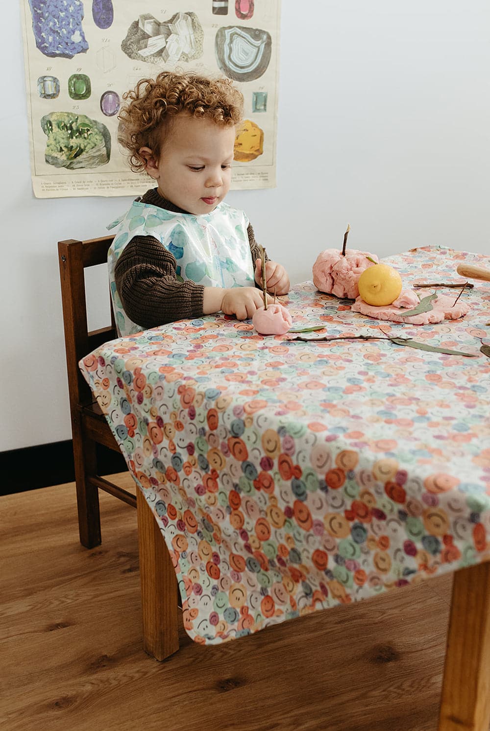 Happy Buttons Splat Mat - Marmalade Lion
