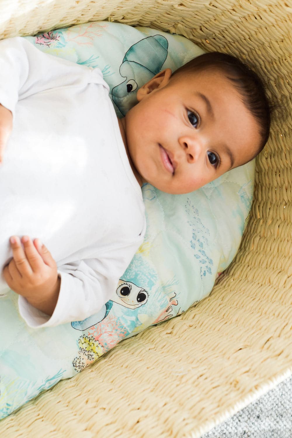 Lady Elliot Island Baby Cot Sheet Expect-A-Spill Sheets - Marmalade Lion