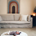Australian Washable Wool Baby Play Mat - Marmalade Lion