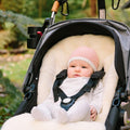Universal Pram Liner - Australian Washable Wool - Marmalade Lion